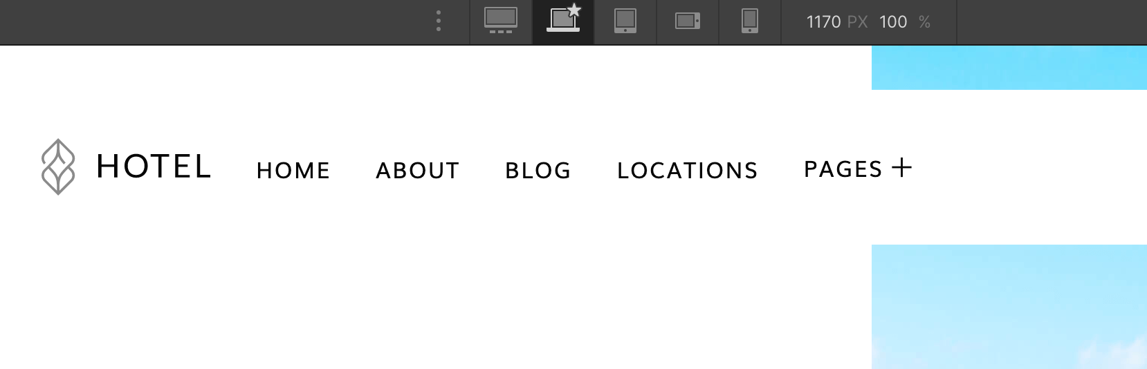 Responsive Design - Hotel Webflow Template